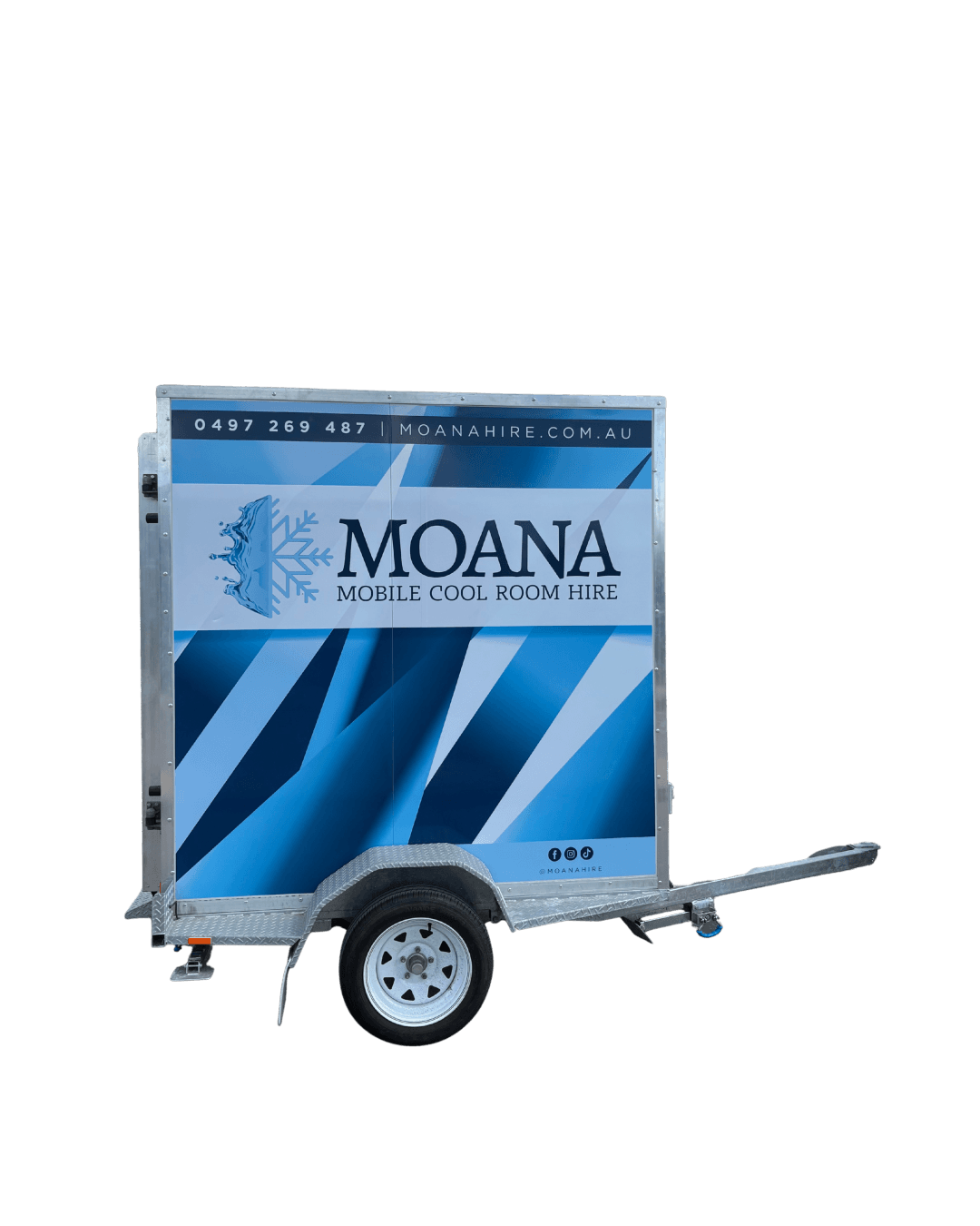 Moana Mobile Coolroom - Professional 5m³ mobile coolroom trailer